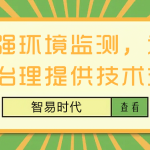 加強環(huán)境監(jiān)測，為環(huán)境治理提供技術(shù)支撐